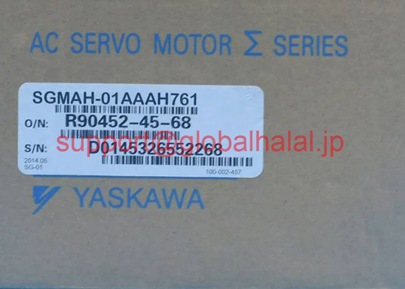 新品【東京発★適格請求書★税込】 YASKAWA サーボモータ SGMAH-01AAAH761 【6ヶ月保証】|Global Halal Japan