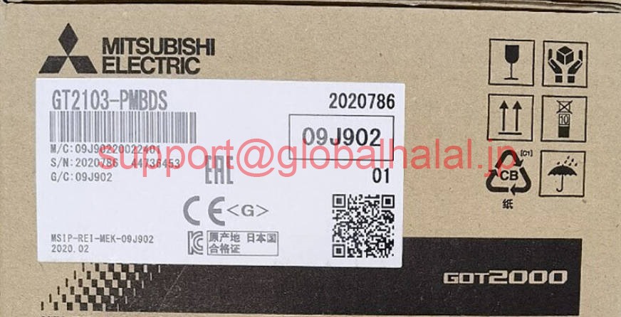 新品【東京発★適格請求書★税込】MITSUBISHI/ 三菱 タッチパネル GT2103-PMBDS【６ヶ月保証】｜Global Halal Japan