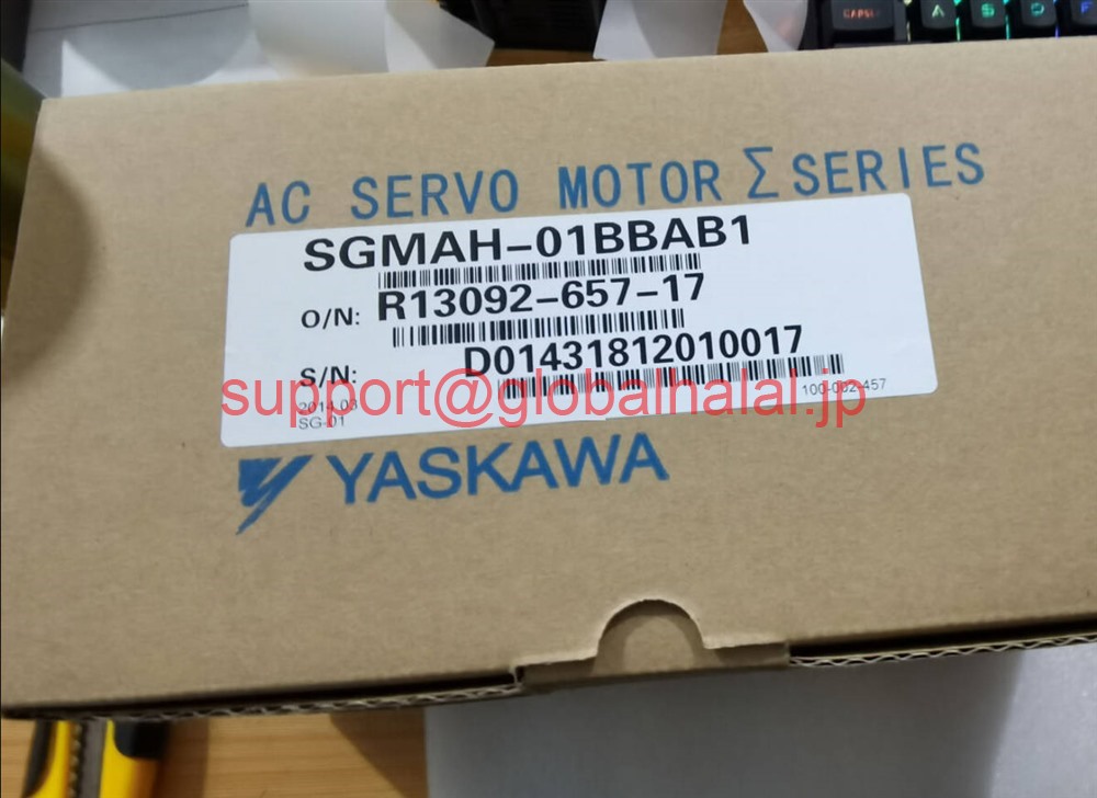 新品【東京発★適格請求書★税込】 YASKAWA サーボモータ SGMAH-01BBAB1 【６ヶ月保証】