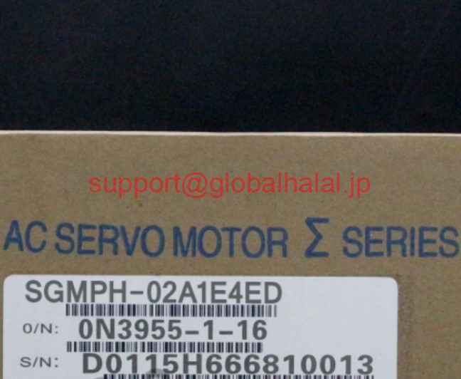 新品【東京発★適格請求書★税込】 YASKAWA サーボモータ SGMPH-02A1E4ED 【6ヶ月保証】|Global Halal Japan