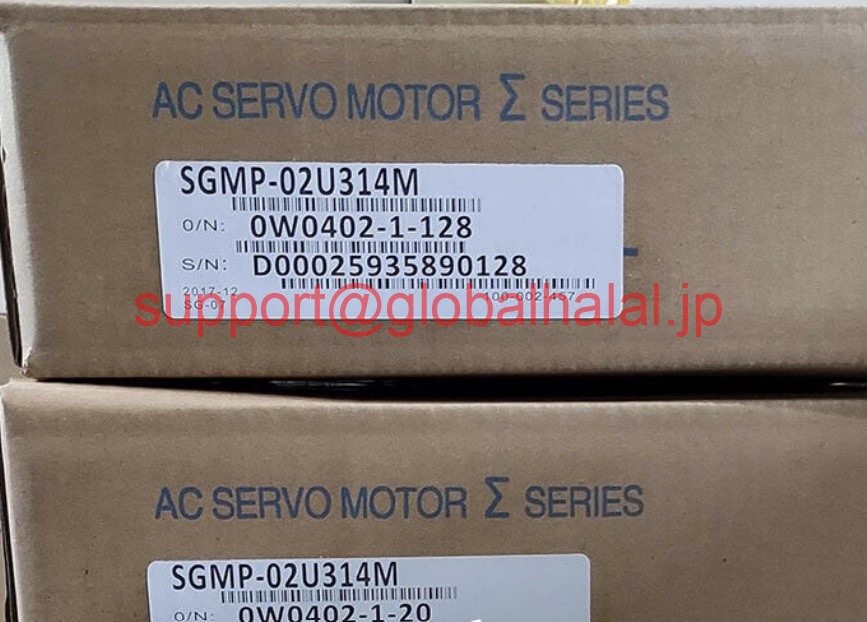 新品【東京発★適格請求書★税込】 YASKAWA サーボモータ SGMP-02U314M 【６ヶ月保証】｜Global Halal Japan