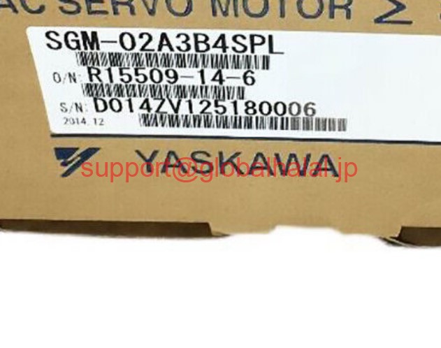 新品【東京発★適格請求書★税込】 YASKAWA サーボモータ SGM-02A3B4SPL 【６ヶ月保証】｜Global Halal Japan