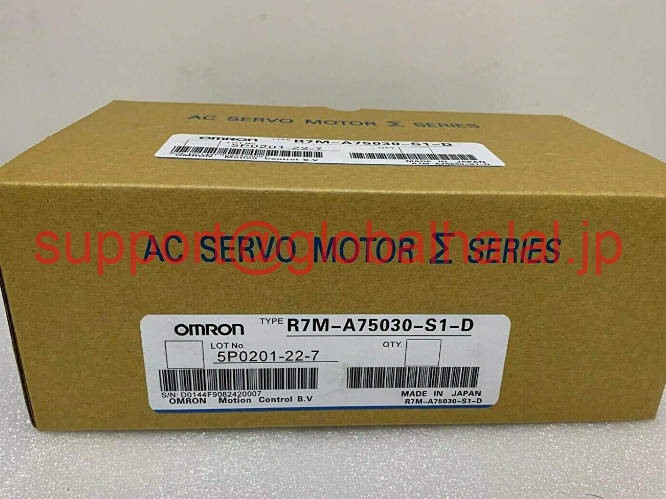 新品【日本の首都発★適当お願いごと書★税込】 OMRON サーボ原動機 R7M-A75030-S1-D 【６ヶ月引き受ける】