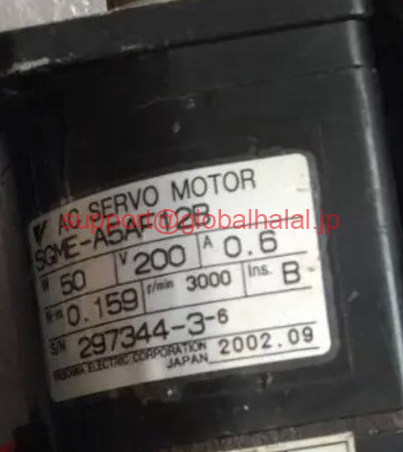 新品【東京発★適格請求書★税込】 YASKAWA サーボモータ SGME-A5AF12B 【６ヶ月保証】