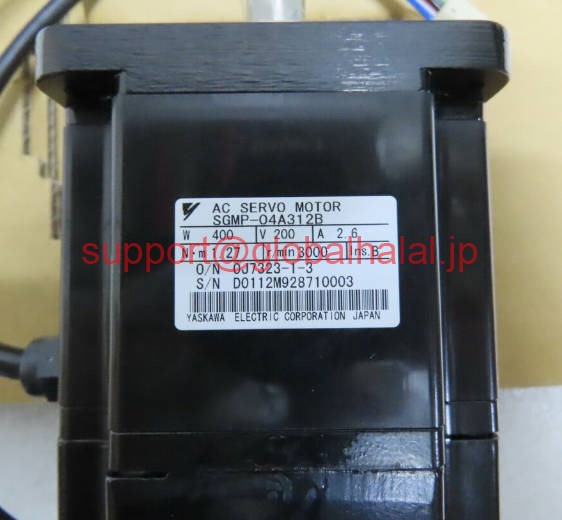 新品【日本の首都発★適当お願いごと書★税込】 安川 サーボ原動機 SGMP-04A312B 【６ヶ月引き請ける】 パソコン・周辺機器-その他