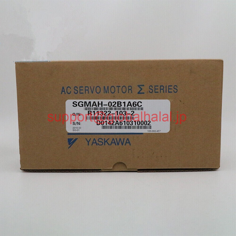 新品【日本の首都発★適当お願いごと書★税込】 YASKAWA サーボ原動機 SGMAH-02B1A6C 【６ヶ月引き請ける】 その他-パソコン・周辺機器