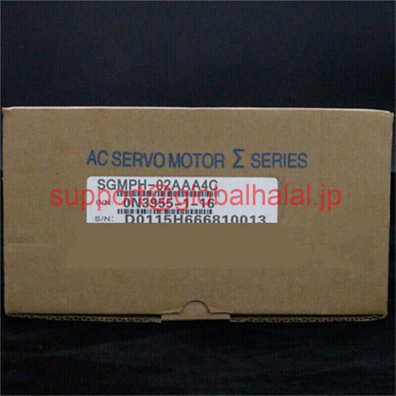 新品【東京発★適格請求書★税込】 YASKAWA サーボモーター SGMAH-04AAA2CD-OY 【６ヶ月保証】｜Global Halal Japan