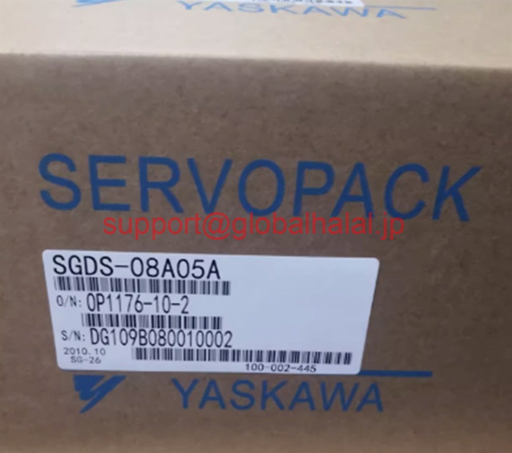 新品【東京発★適格請求書★税込】 YASKAWA サーボドライバー SGDS-08A05A 【６ヶ月保証】｜Global Halal Japan