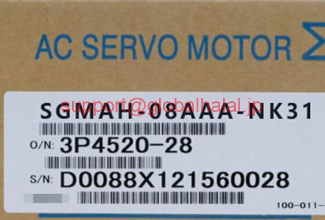 新品【東京発★適格請求書★税込】 YASKAWA サーボモータ SGMAH-08AAA-NK31 【6ヶ月保証】|Global Halal Japan