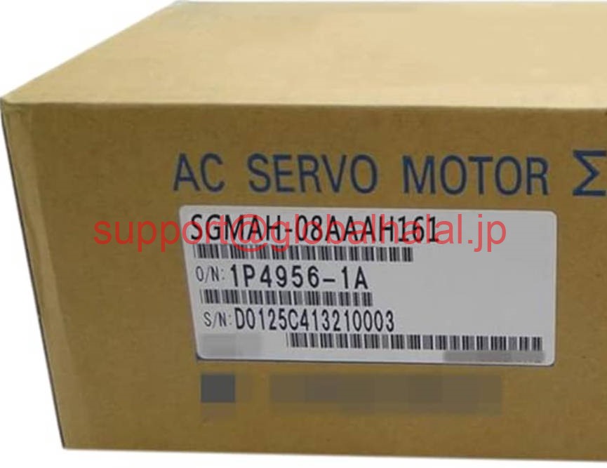 新品【東京発★適格請求書★税込】 YASKAWA サーボモータ SGMAH-08AAAH161 【６ヶ月保証】｜Global Halal Japan