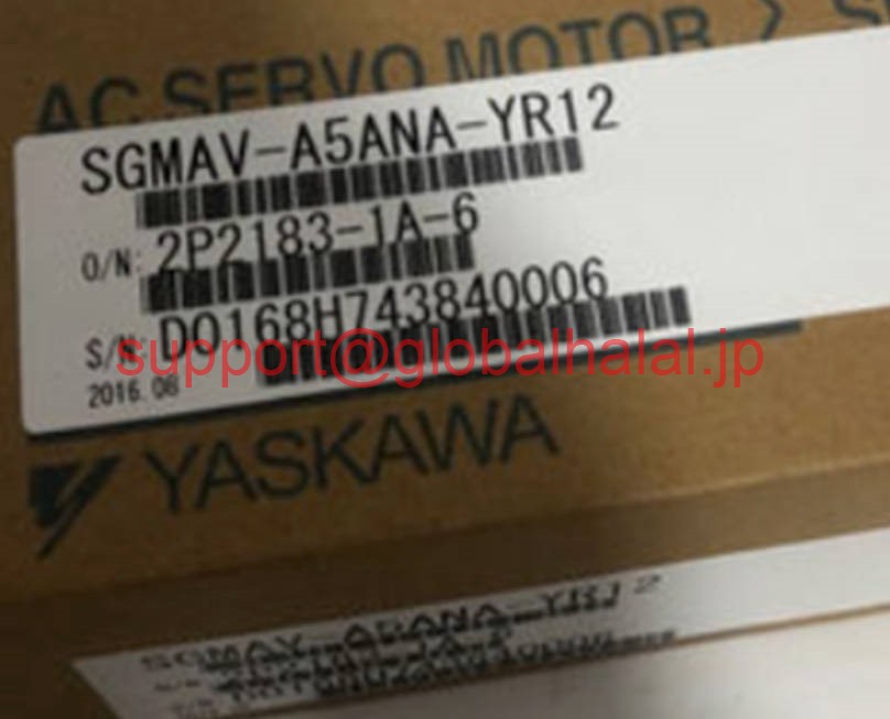 新品【東京発★適格請求書★税込】 YASKAWA サーボモータ SGMAV-A5ANA-YR12 【６ヶ月保証】｜Global Halal Japan 80,850円