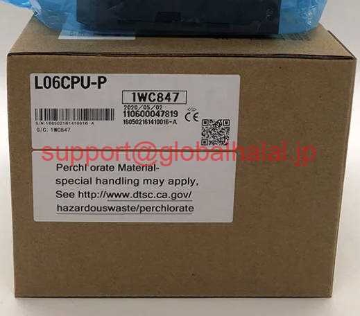 新品【東京発★適格請求書★税込】 三菱　シーケンサ L06CPU-P 【６ヶ月保証】｜Global Halal Japan