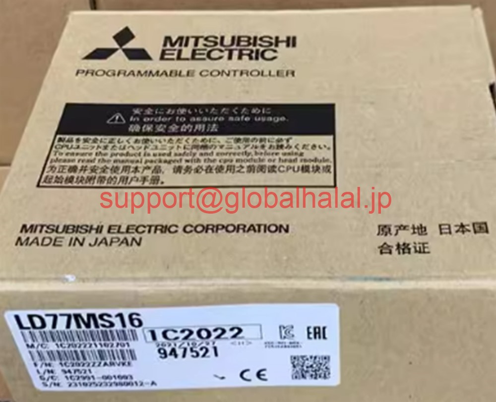 新品【東京発★適格請求書★税込】 三菱　位置決めユニット LD77MS16 【６ヶ月保証】｜Global Halal Japan