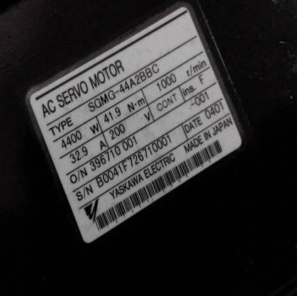 新品【日本の首都発★適当お願いごと書★税込】 YASKAWA サーボ原動機 SGMG-44A2BBC 【６ヶ月引き請ける】 その他-パソコン・周辺機器