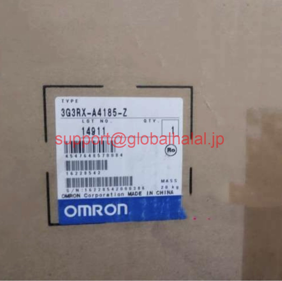 新品【日本の首都発★適当お願いごと書★税込】 OMRON 高役立つこと型汎用インバータ 3G3RX-A4185-Z 【６ヶ月引き請ける】 パソコン・周辺機器-その他