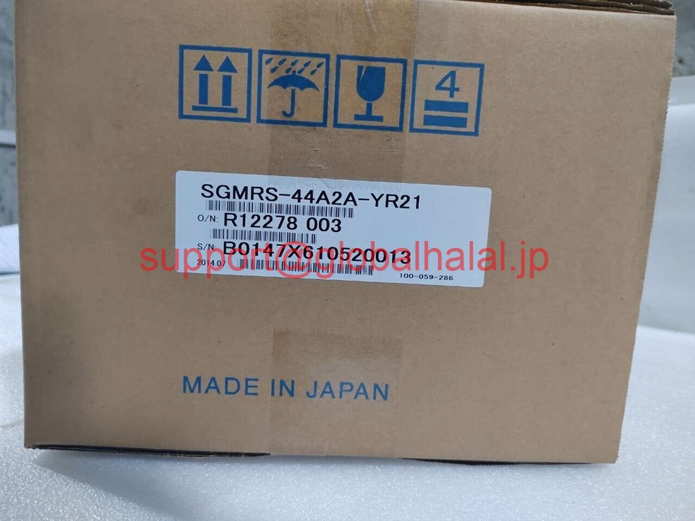 新品【日本の首都発★適当お願いごと書★税込】 YASKAWA サーボ原動機 SGMRS-44A2A-YR21 【６ヶ月引き受ける】