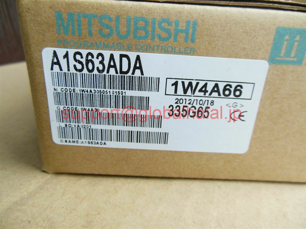新品【東京発★適格請求書★税込】MITSUBISHI/三菱 A1S63ADA ディジタル-アナログ変換ユニット【6ヶ月保証】|Global Halal Japan