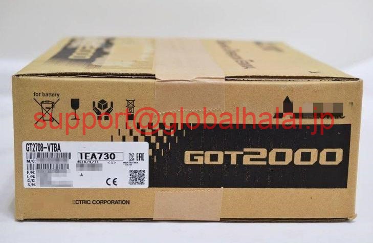 新品【東京発★適格請求書★税込】GT2708-VTBA Mitsubishi Touch Panel GT2708 VTBA 三菱【６ヶ月保証】｜Global Halal Japan