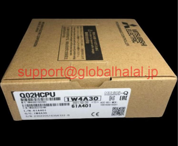 新品【東京発★適格請求書★税込】三菱 Mitsubishi Q02PHCPU【6ヶ月保証】|Global Halal Japan