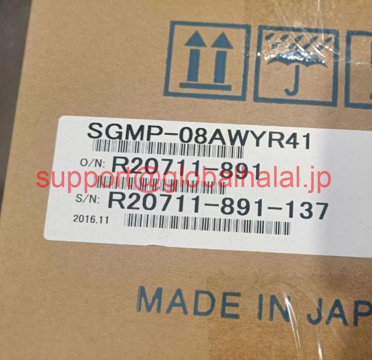 新品【日本の首都発★適当お願いごと書★税込】SGMP-08AWYR41 Yaskawa Servo Motor SGMP 08AWYR41【６ヶ月引き受ける】