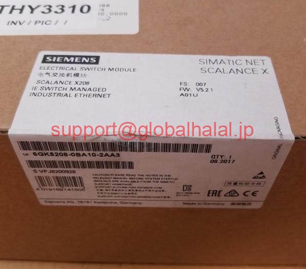 新品【日本の首都発★適当お願いごと書★税込】Siemens 6キーパー5208-0BA10-2AA3 Simatic Electrical Switch Module 6キーパー5 208-0BA10-2AA3【６ヶ月引き請ける】 その他-パソコン・周辺機器