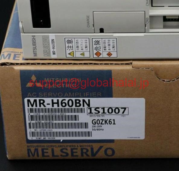 新品【東京発★適格請求書★税込】Mitsubishi MR-H60BN servo drive MRH60BN 三菱【6ヶ月保証】|Global Halal Japan