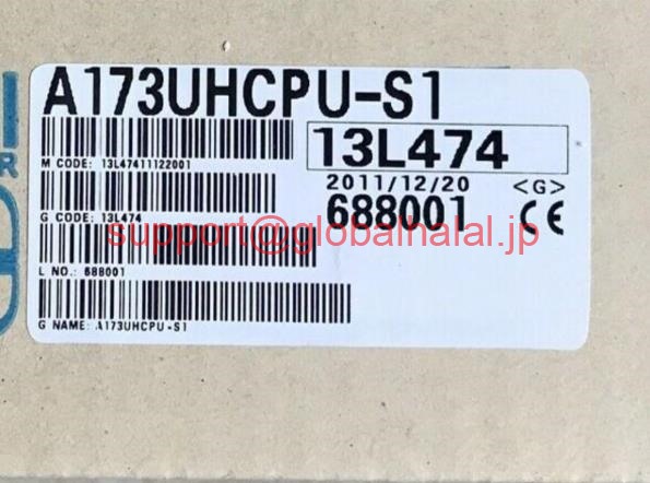 新品【東京発★適格請求書★税込】A173UHCPU-S1 Mitsubishi PLC Module A173UHCPUS1 三菱【６ヶ月保証】｜Global Halal Japan 56,880円