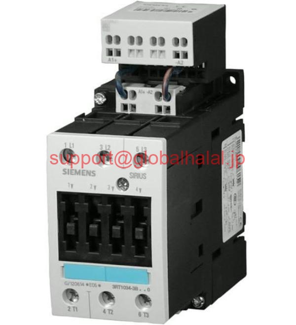 新品【東京発★適格請求書★税込】Siemens 3RT1036-3XB40-0LA2 Contactor AC-3 22KW 400V DC 24V 3-POLE SIZE S2【６ヶ月保証】｜Global Halal Japan