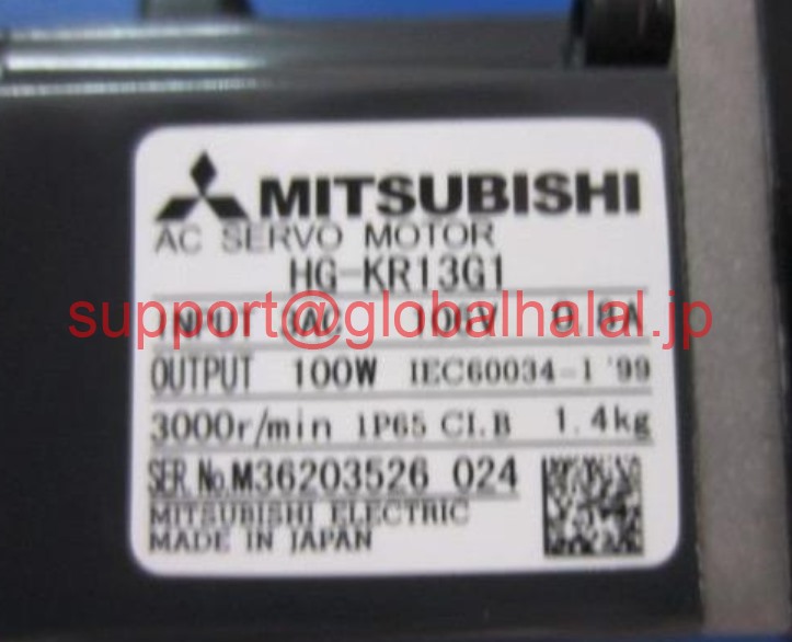 新品【東京発★適格請求書★税込】三菱 Mitsubishi servo motor HC-KR13G1【6ヶ月保証】|Global Halal Japan