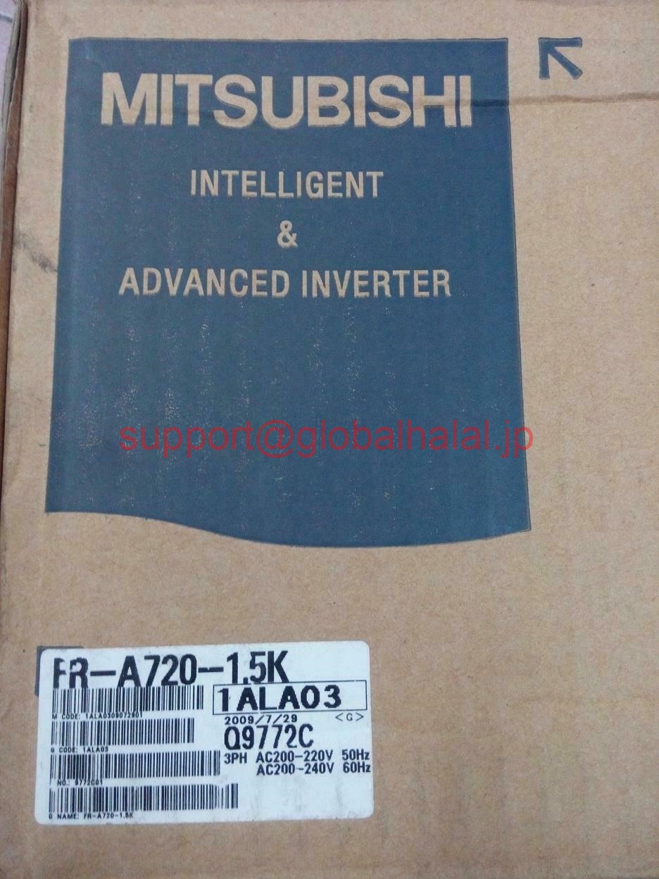 新品【日本の首都発★適当お願いごと書★税込】MITSUBISHI/三菱 FR-A720-1.5K インバータ【６ヶ月引き受ける】