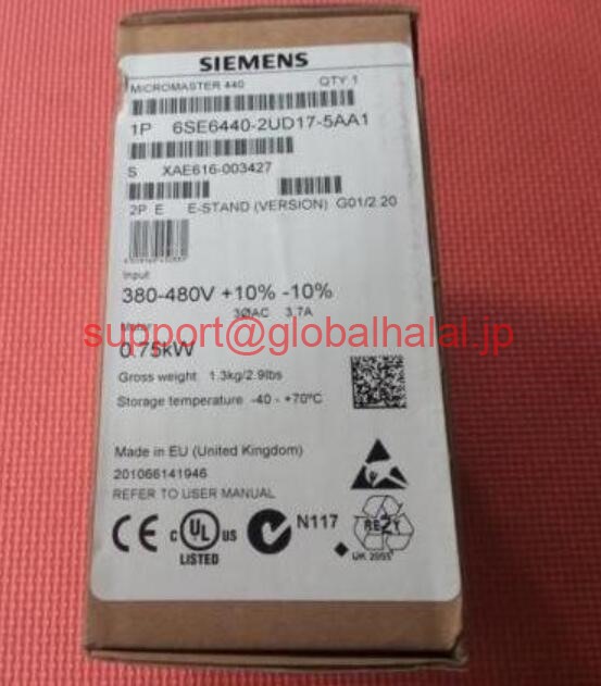 新品【日本の首都発★適当お願いごと書★税込】Siemens 6SE6440-2UD17-5AA1 converter 6SE6 440-2UD17-5AA1【６ヶ月引き請ける】 パソコン・周辺機器-その他