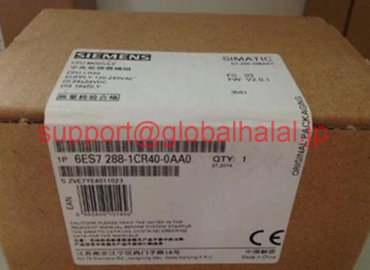 新品【東京発★適格請求書★税込】シーメンス Siemens 6ES7288-1CR40-0AA0【６ヶ月保証】