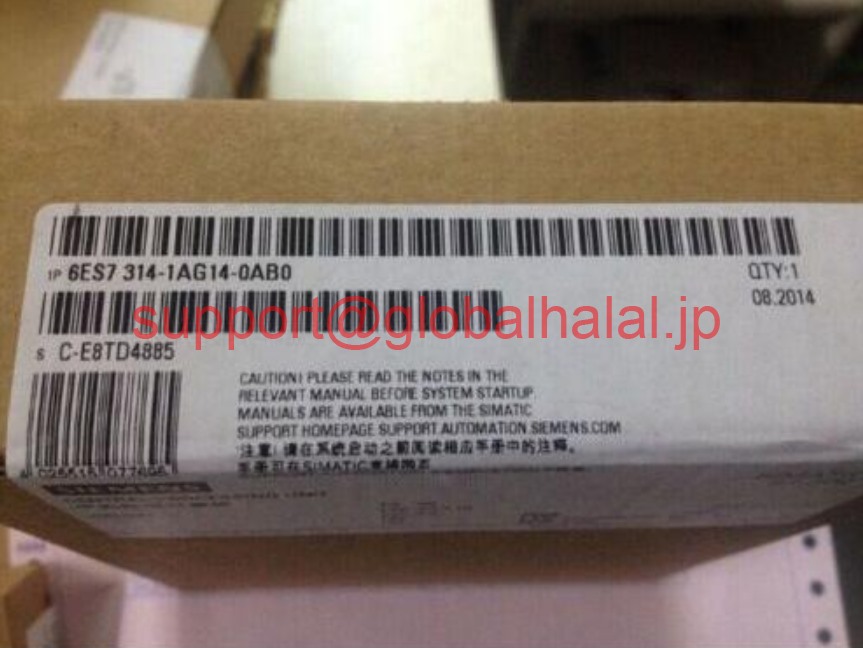 新品【日本の首都発★適当お願いごと書★税込】ジーメンス SIEMENS PLC 6ES7 314-1AG14-0AB0【６ヶ月引き受ける】