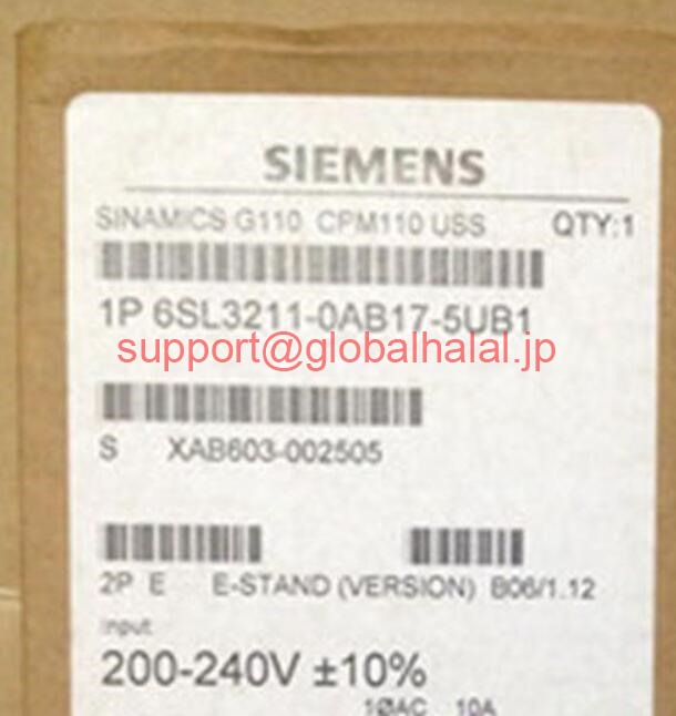 新品【日本の首都発★適当お願いごと書★税込】ジーメンス Siemens 6SL3211-0AB17-5UB1【６ヶ月引き請ける】 その他-パソコン・周辺機器