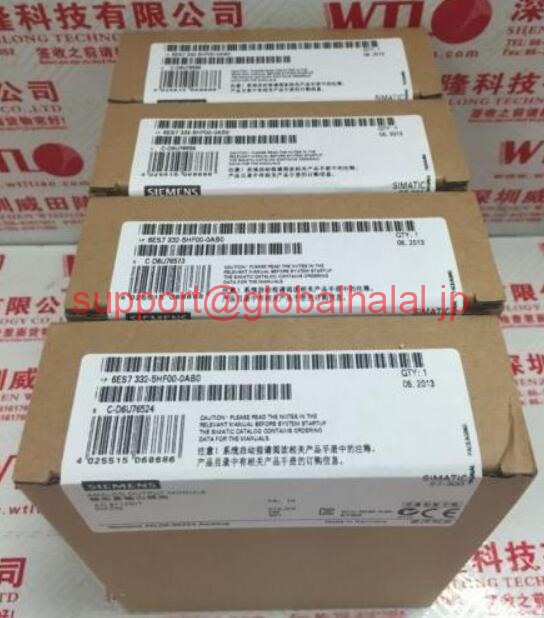 新品【日本の首都発★適当お願いごと書★税込】ジーメンス Siemens SIMATIC S7 6ES7332-5HF00-OABO【６ヶ月引き請ける】 パソコン・周辺機器-その他
