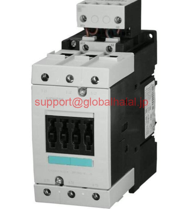 新品【東京発★適格請求書★税込】シーメンス Siemens 3RT1045-1XF40-0LA2 Contactor AC-3 37kW 110V DC 24V 3-POLE SIZE S3【6ヶ月保証】|Global Halal Japan