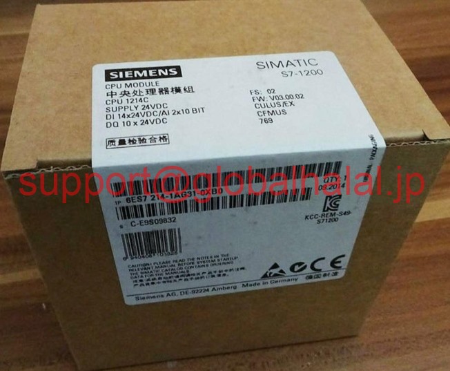 新品【日本の首都発★適当お願いごと書★税込】6ES7214-1AG31-0XB0 Siemens 6ES7 214-1AG31-0XB0 6ES72141AG310XB0【６ヶ月引き請ける】 パソコン・周辺機器-その他