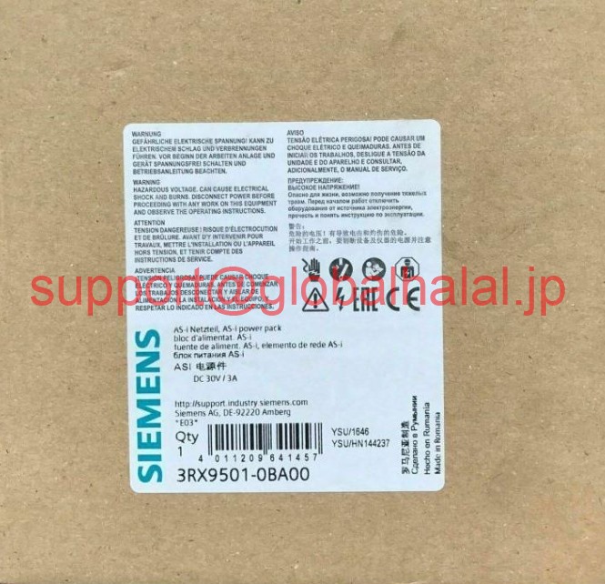 新品【日本の首都発★適当お願いごと書★税込】3RX9501-0BA00 Siemens Power Supply Ｍodule 3RX9 501-0BA00 ジーメンス【６ヶ月引き請ける】 パソコン・周辺機器-その他