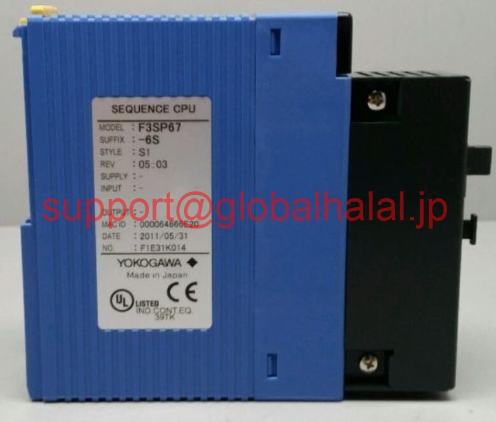 新品【東京発★適格請求書★税込】Yokogawa F3SP67-6S (Used, good working condition) F3SP676S【６ヶ月保証】