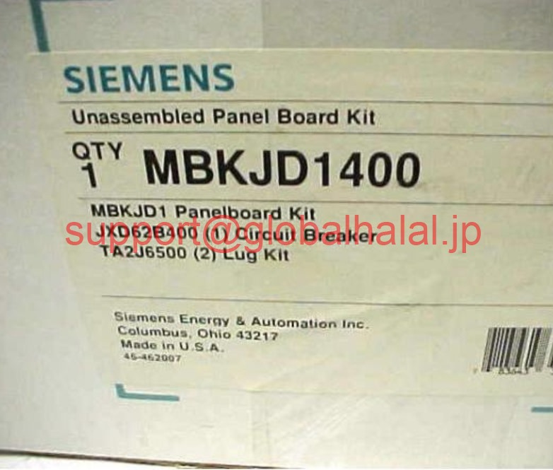 新品【東京発★適格請求書★税込】シーメンス -SIEMENS 400A PANELBOARD KIT MBKJD1400 ZE-96【６ヶ月保証】