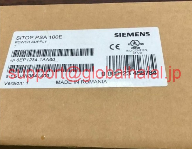 新品【日本の首都発★適当お願いごと書★税込】SIEMENS SITOP 6EP1234-1AA00 PSA100E 6EP12341AA00 ジーメンス【６ヶ月言いはなつ】
