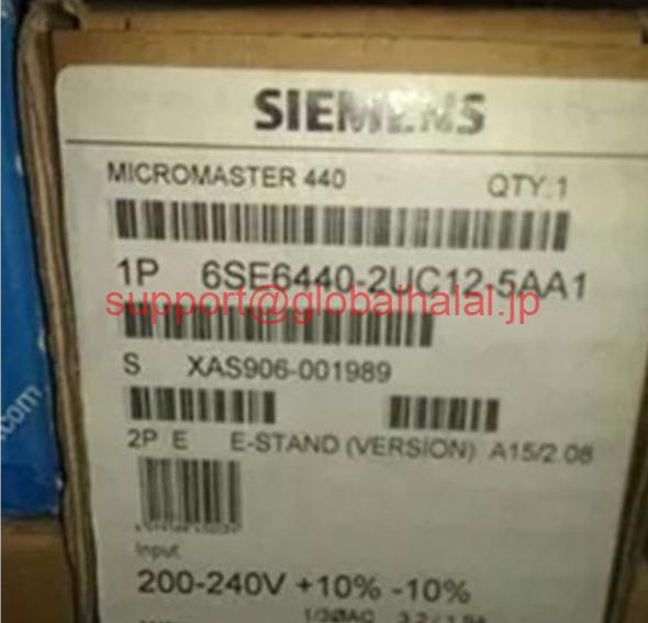 新品【日本の首都発★適当お願いごと書★税込】ジーメンス Siemens 6SE6440-2UC12-5AA1 6SE6440-2UC12-5AA1【６ヶ月引き受ける】
