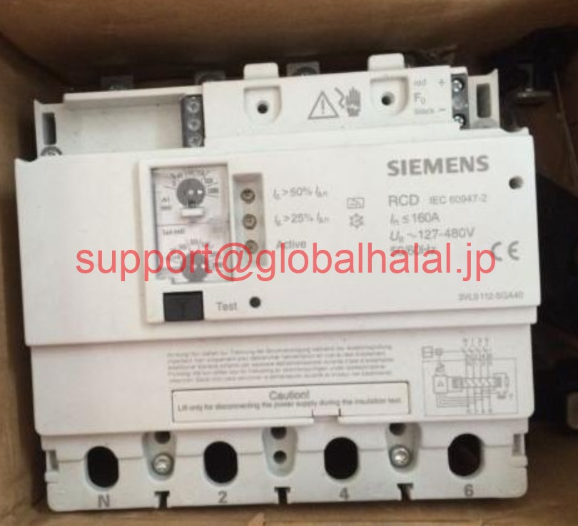 新品【東京発★適格請求書★税込】シーメンス SIEMENS 3VL9112-5GA40【6ヶ月保証】|Global Halal Japan