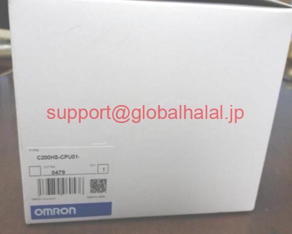 新品【東京発★適格請求書★税込】C200HS-CPU01 Omron C200HSーCPU01 オムロン -【6ヶ月保証】|Global Halal Japan