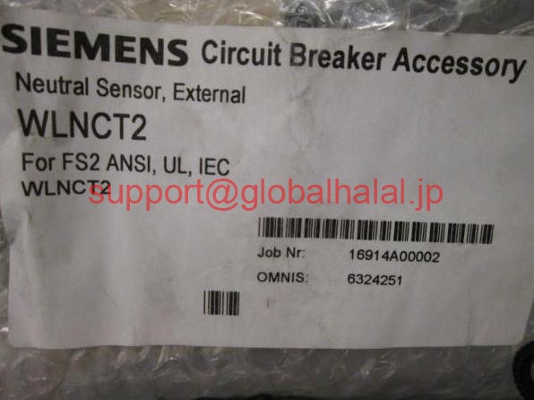 新品【東京発★適格請求書★税込】シーメンス Siemens Neutral Sensor External WLNCT2 For FS2 ANSI, UL, IEC Used【6ヶ月保証】|Global Halal Japan