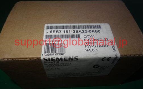 新品【東京発★適格請求書★税込】シーメンス Siemens 6ES7151-3BA20-0AB0【6ヶ月保証】|Global Halal Japan