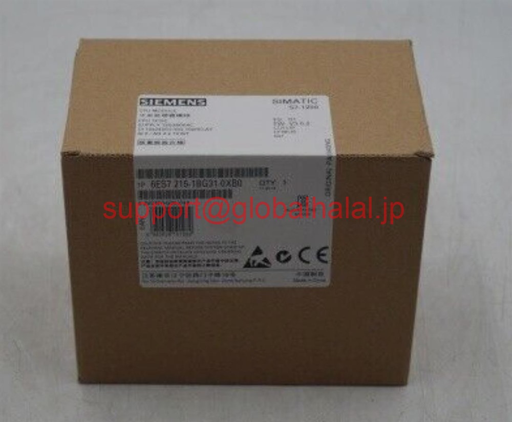 新品【東京発★適格請求書★税込】シーメンス SIEMENS 6ES7-215-1BG31-0XB0 NSFP 6ES72151BG310XB0【6ヶ月保証】|Global Halal Japan