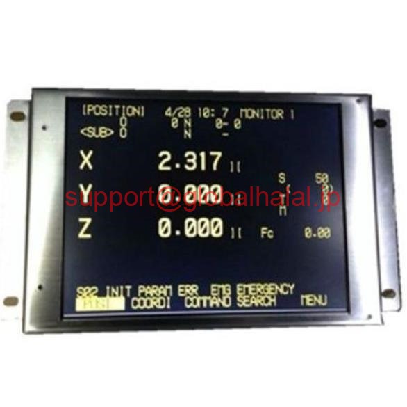 新品【東京発★適格請求書★税込】A61L-0001-0076 Replacement Display for FANUC Series 9 inch CNC CRT Display【６ヶ月保証】｜Global Halal Japan