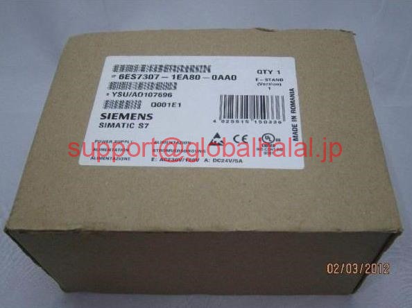 新品【東京発★適格請求書★税込】Siemens Simatic S7 6ES7307-1EA80-0AA0 6ES7 307-1EA80-0AA0【6ヶ月保証】|Global Halal Japan