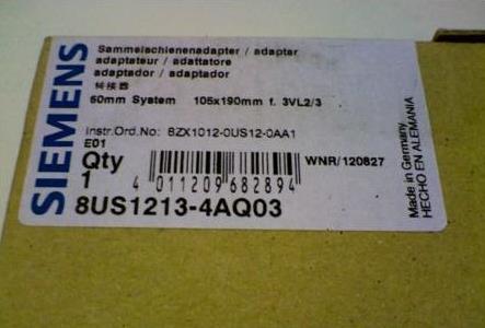 新品【東京発★適格請求書★税込】SIEMENS 8US1213-4AQ03 BUSBAR ADAPTER 60MM 8US1 213-4AQ03【6ヶ月保証】|Global Halal Japan
